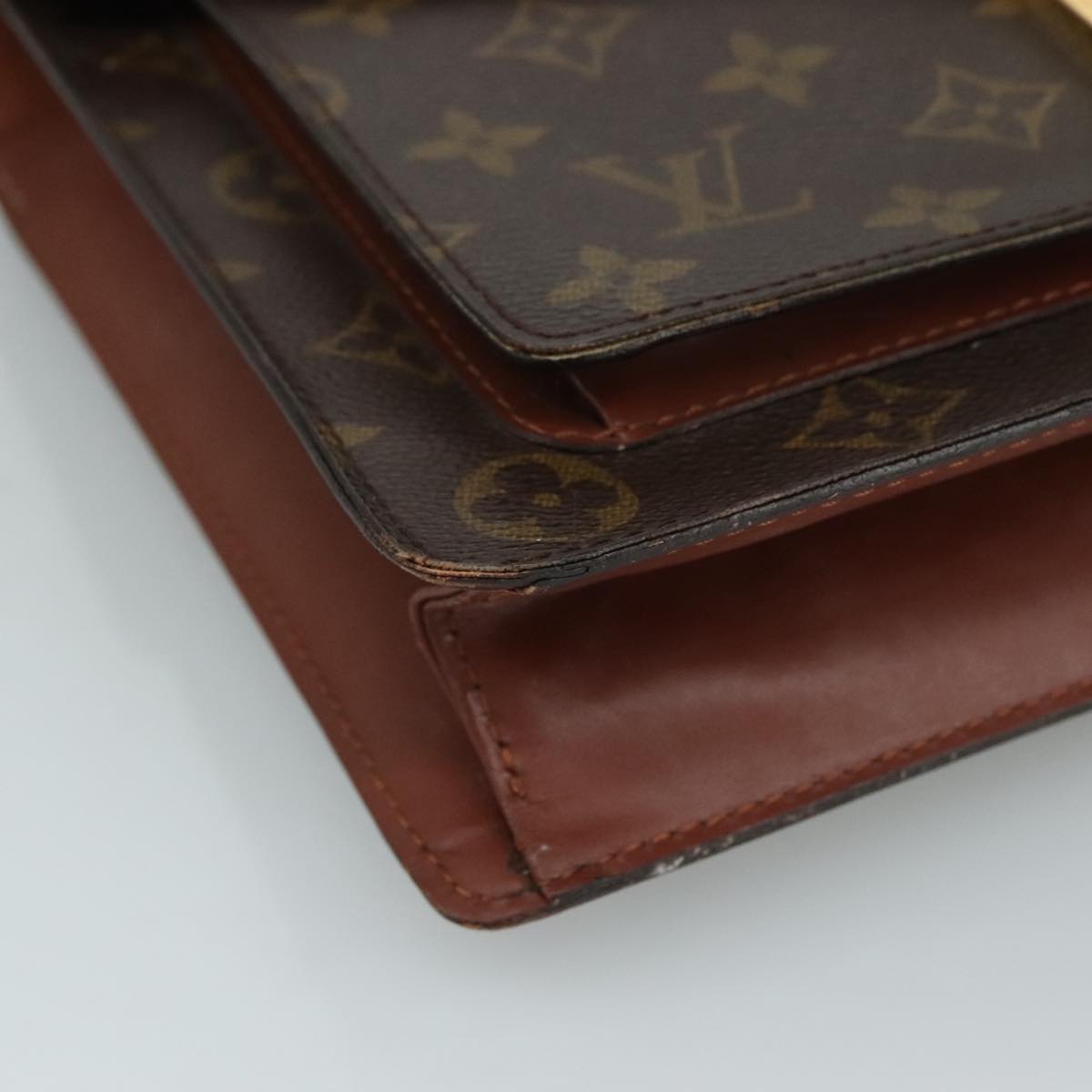 LOUIS VUITTON Monogram Monceau 28 Hand Bag 2way M51185 LV 104222