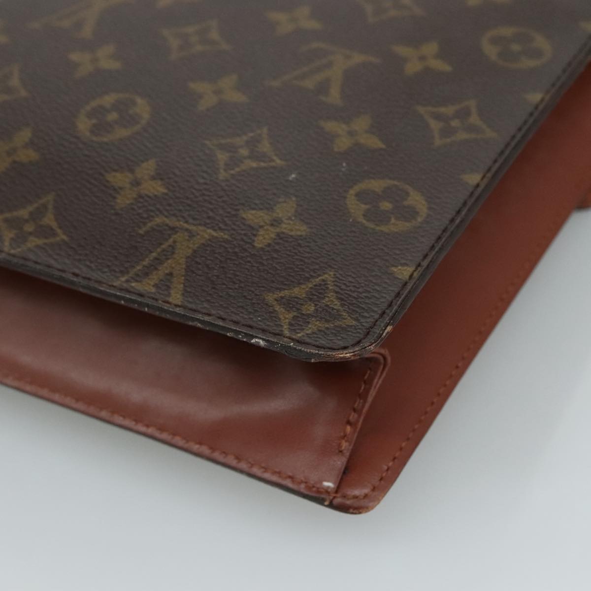 LOUIS VUITTON Monogram Monceau 28 Hand Bag 2way M51185 LV 104222