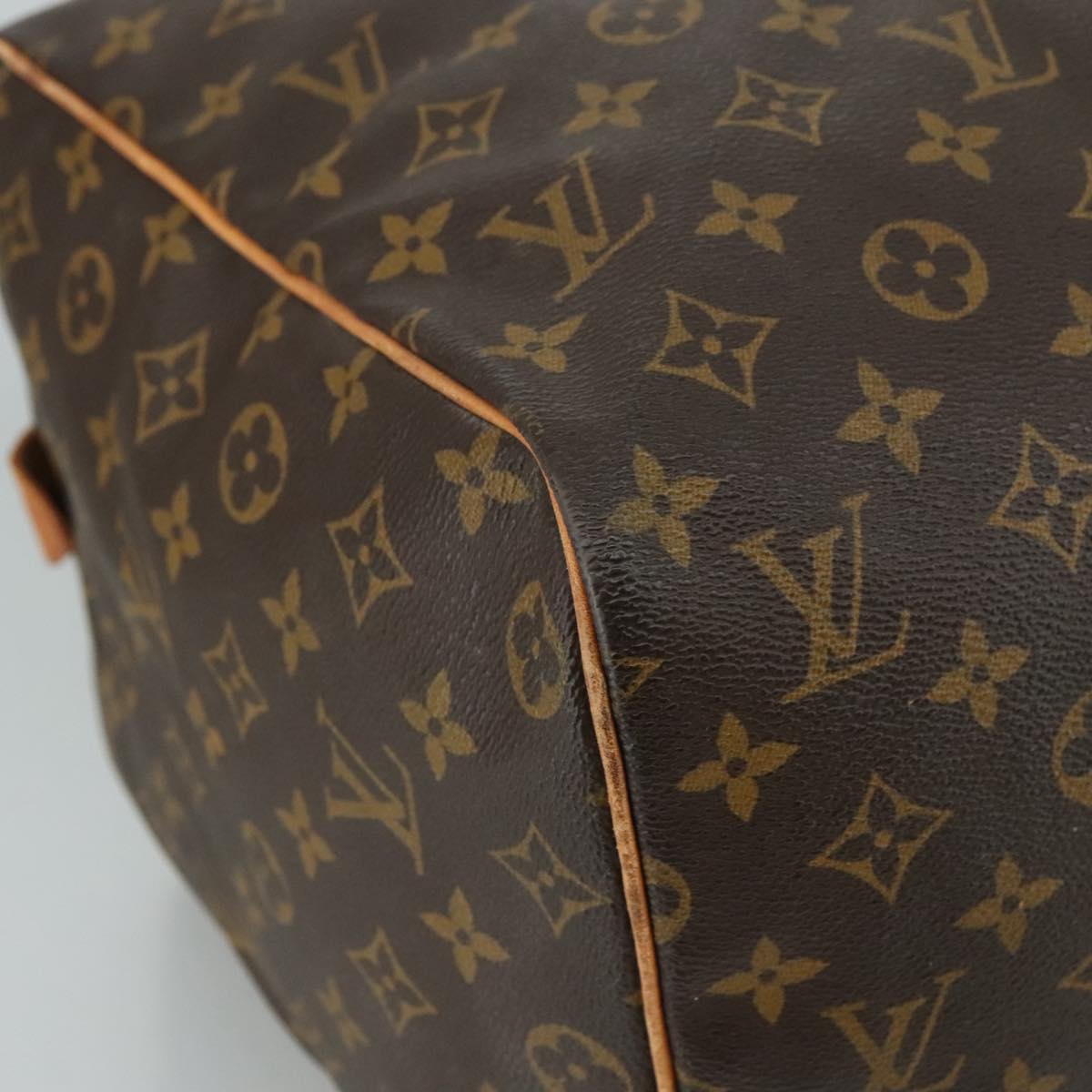 LOUIS VUITTON Monogram Sac Souple 45 Boston Bag M41624 LV 104223