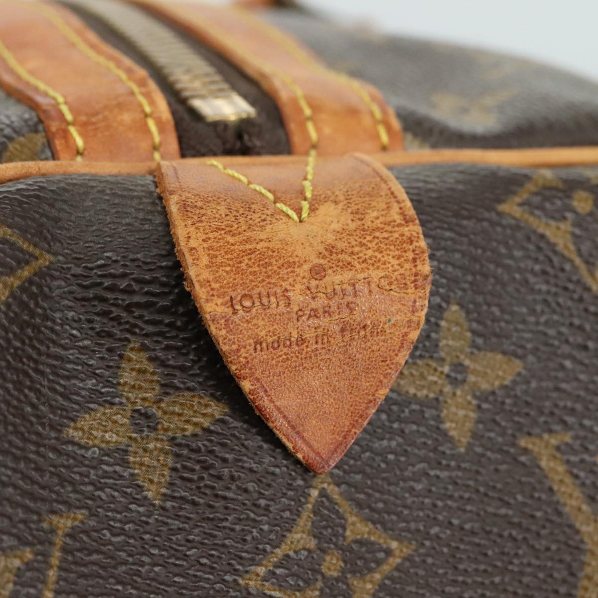 LOUIS VUITTON Monogram Sac Souple 45 Boston Bag M41624 LV 104223