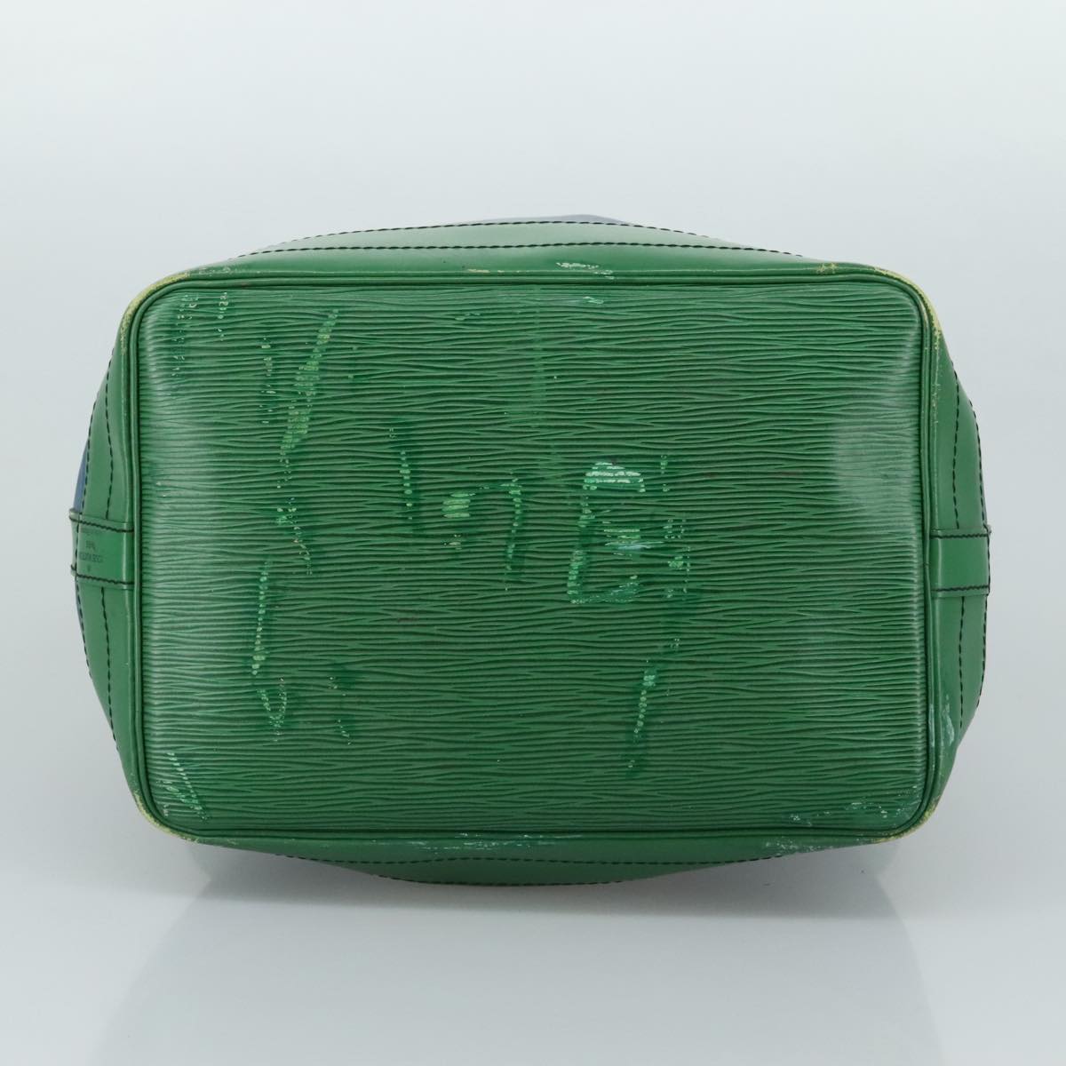 LOUIS VUITTON Epi Noe Shoulder Bag Bicolor Green Blue M44044 LV 104232