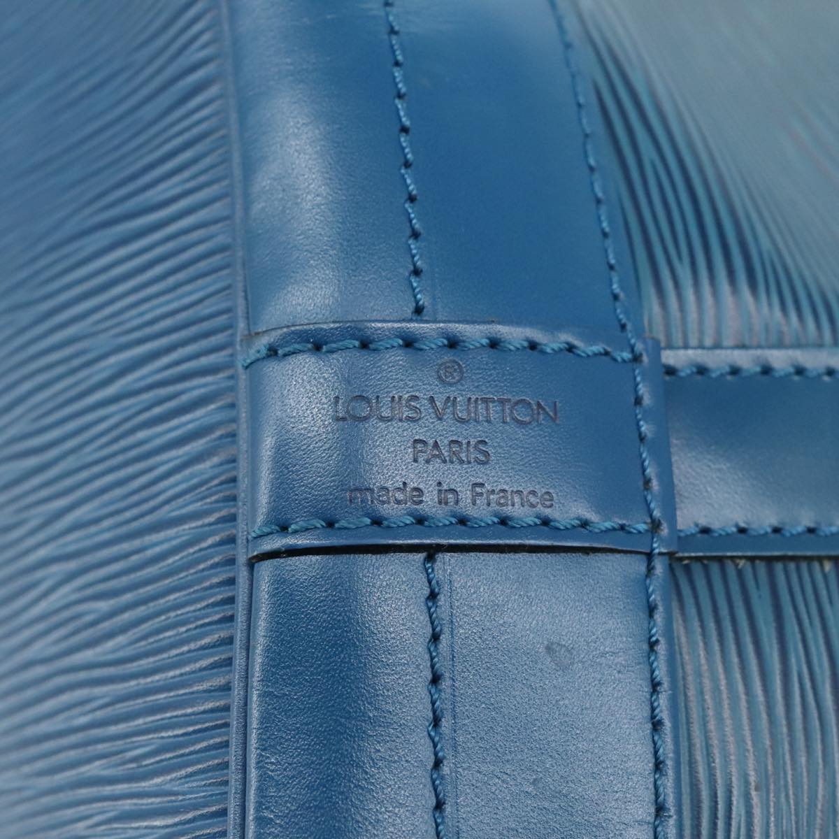 LOUIS VUITTON Epi Noe Shoulder Bag Toledo Blue M44005 LV 104237