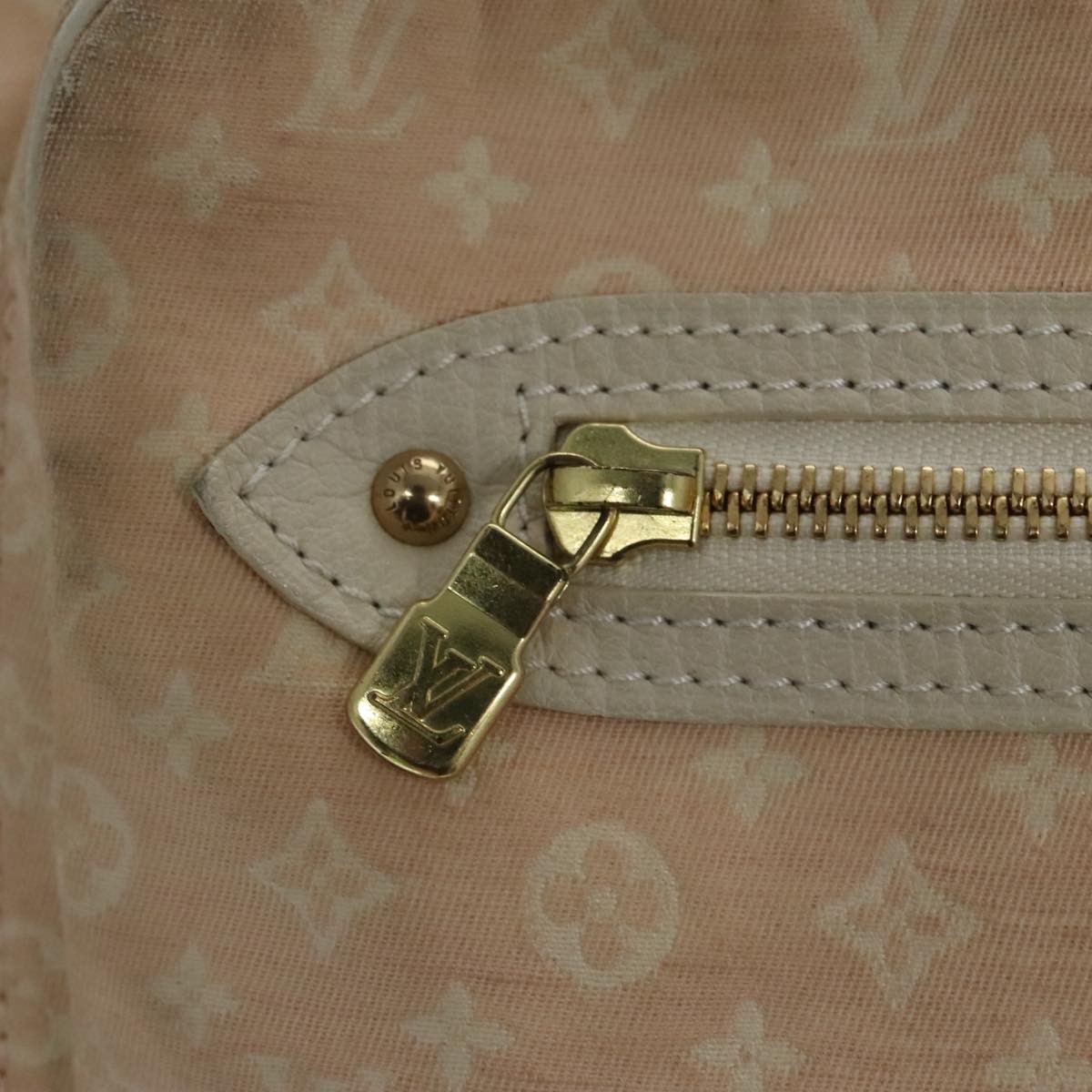 LOUIS VUITTON Monogram Mini Lin Sac Arange Shoulder Bag Rose M95255 104256