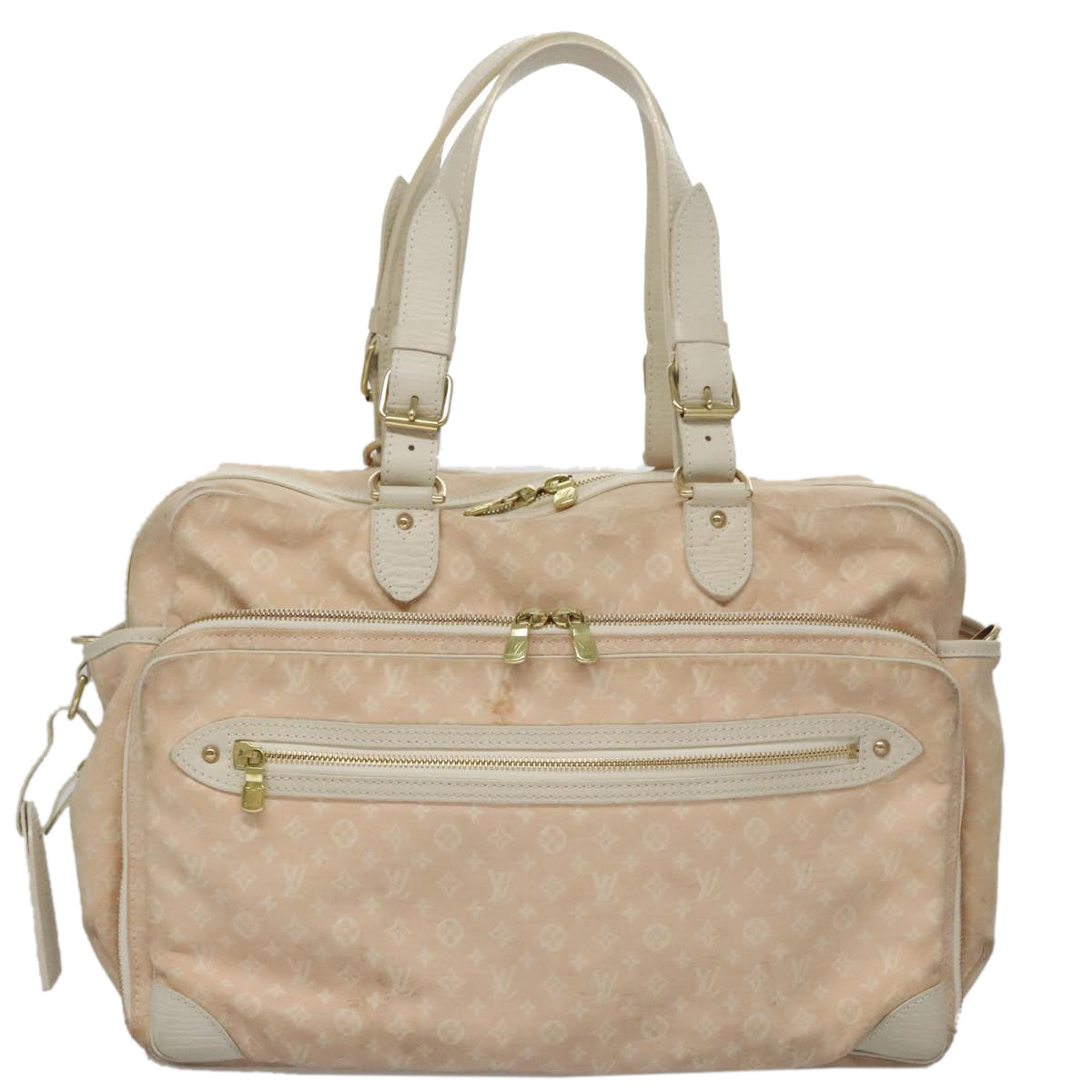 LOUIS VUITTON Monogram Mini Lin Sac Arange Shoulder Bag Rose M95255 104256