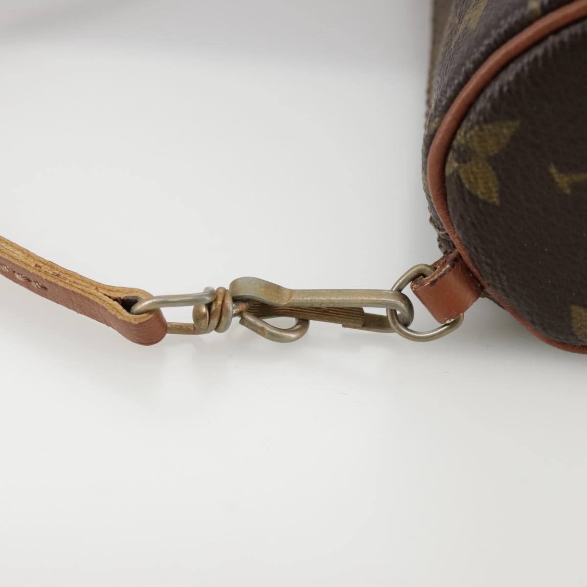 LOUIS VUITTON Monogram Papillon Pouch LV 104262