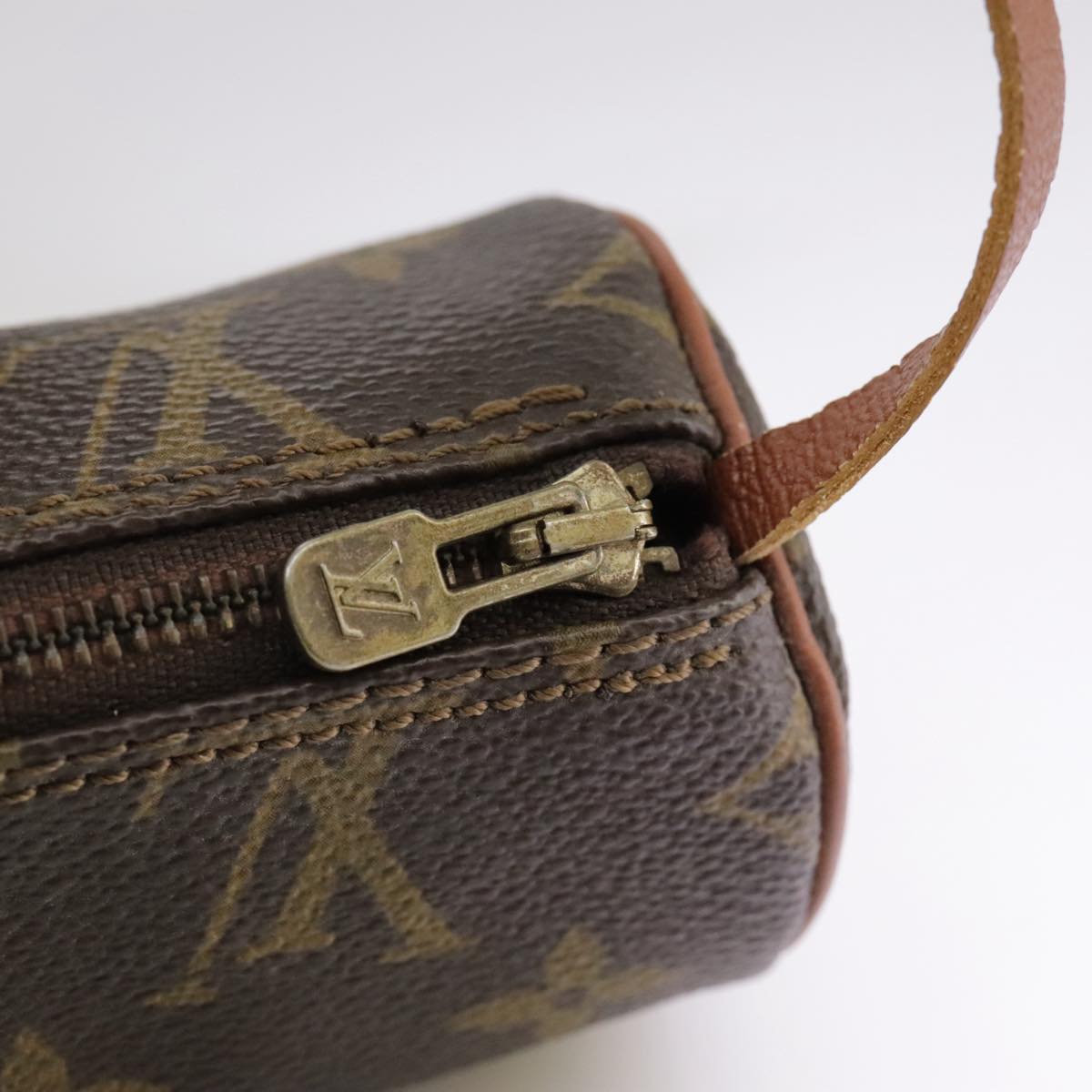 LOUIS VUITTON Monogram Papillon Pouch LV 104262