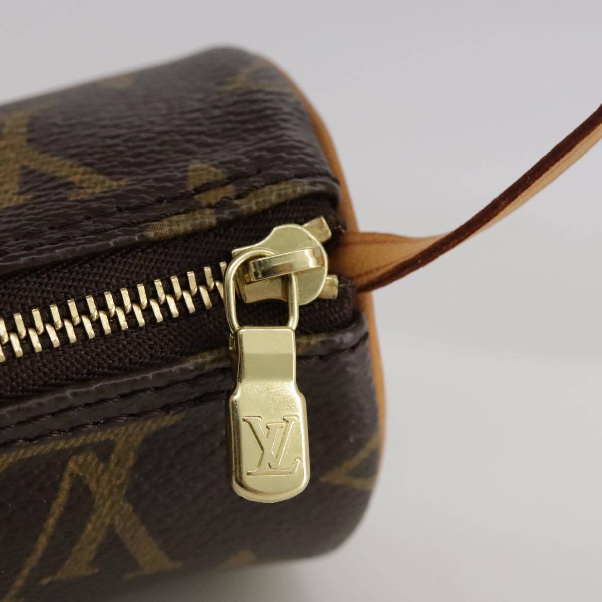LOUIS VUITTON Monogram Papillon Pouch LV 104273