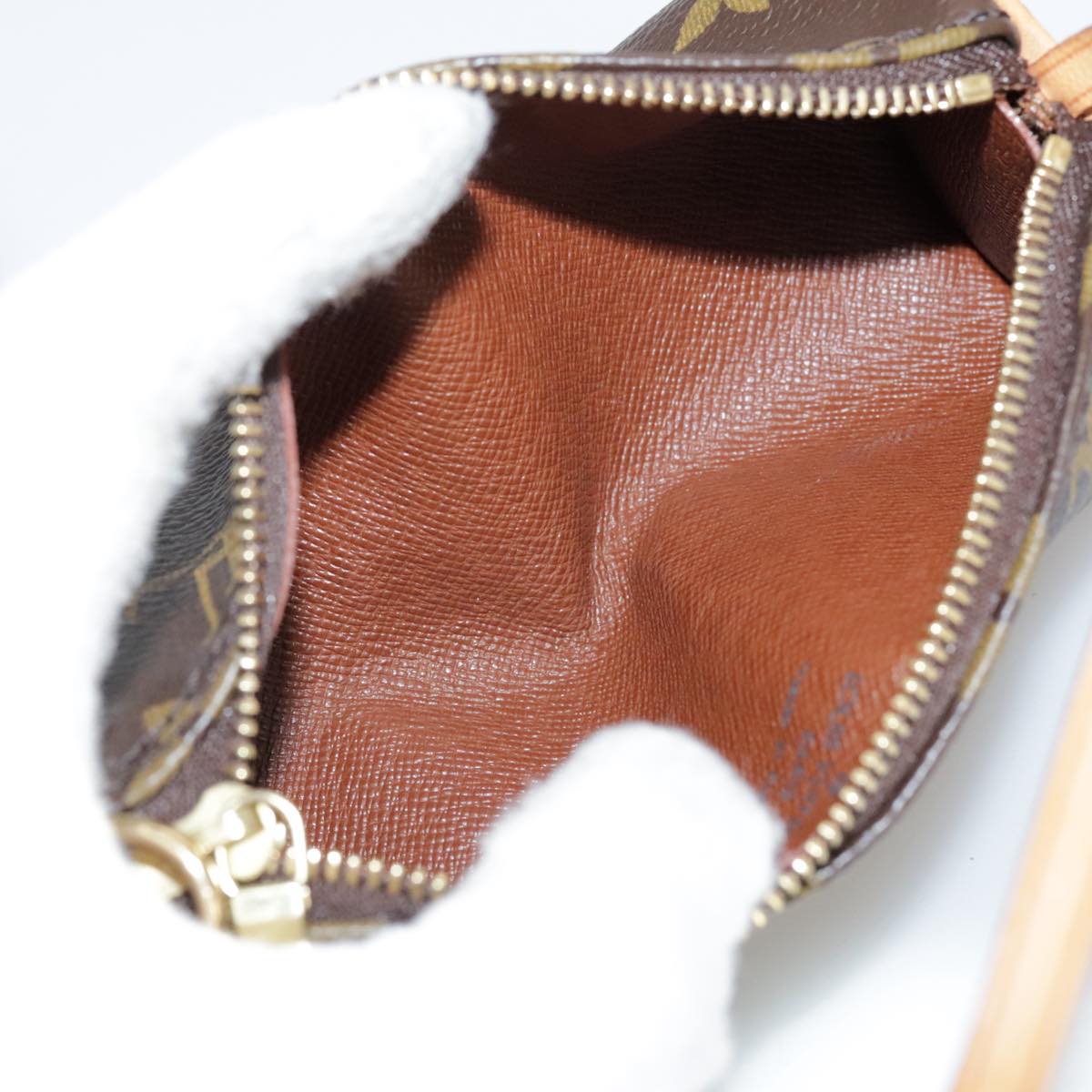 LOUIS VUITTON Monogram Papillon Pouch LV 104273