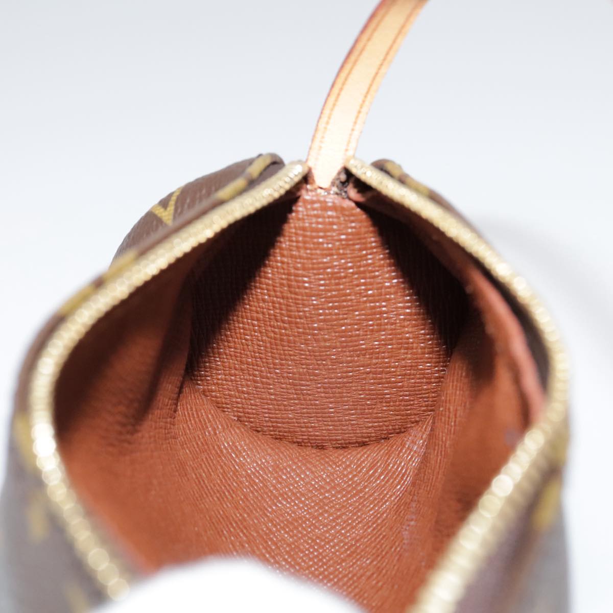 LOUIS VUITTON Monogram Papillon Pouch LV 104273