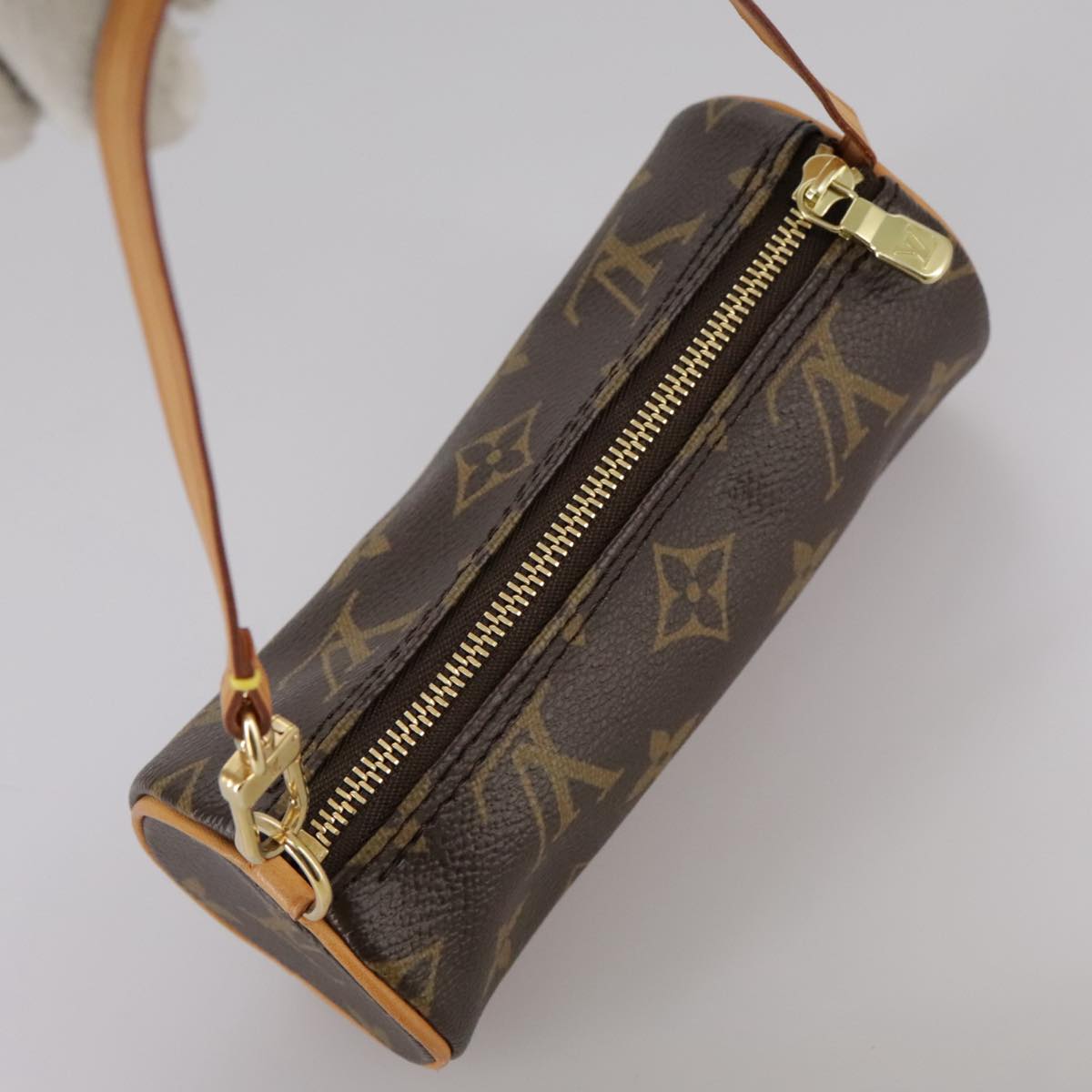 LOUIS VUITTON Monogram Papillon Pouch LV 104273
