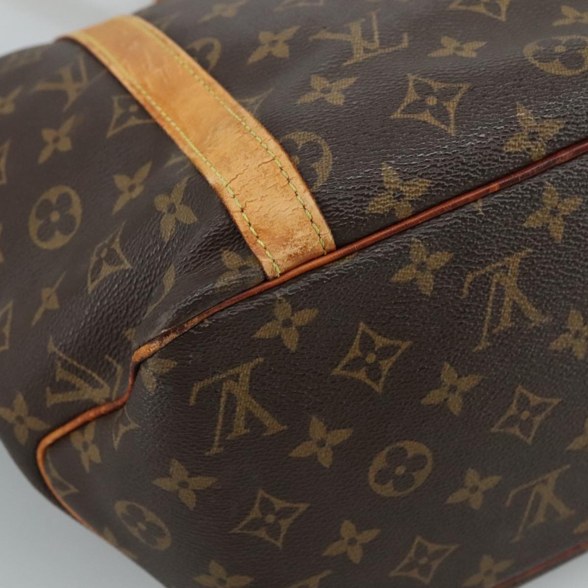 LOUIS VUITTON Monogram Sac Shopping Tote Bag M51108 LV 104277
