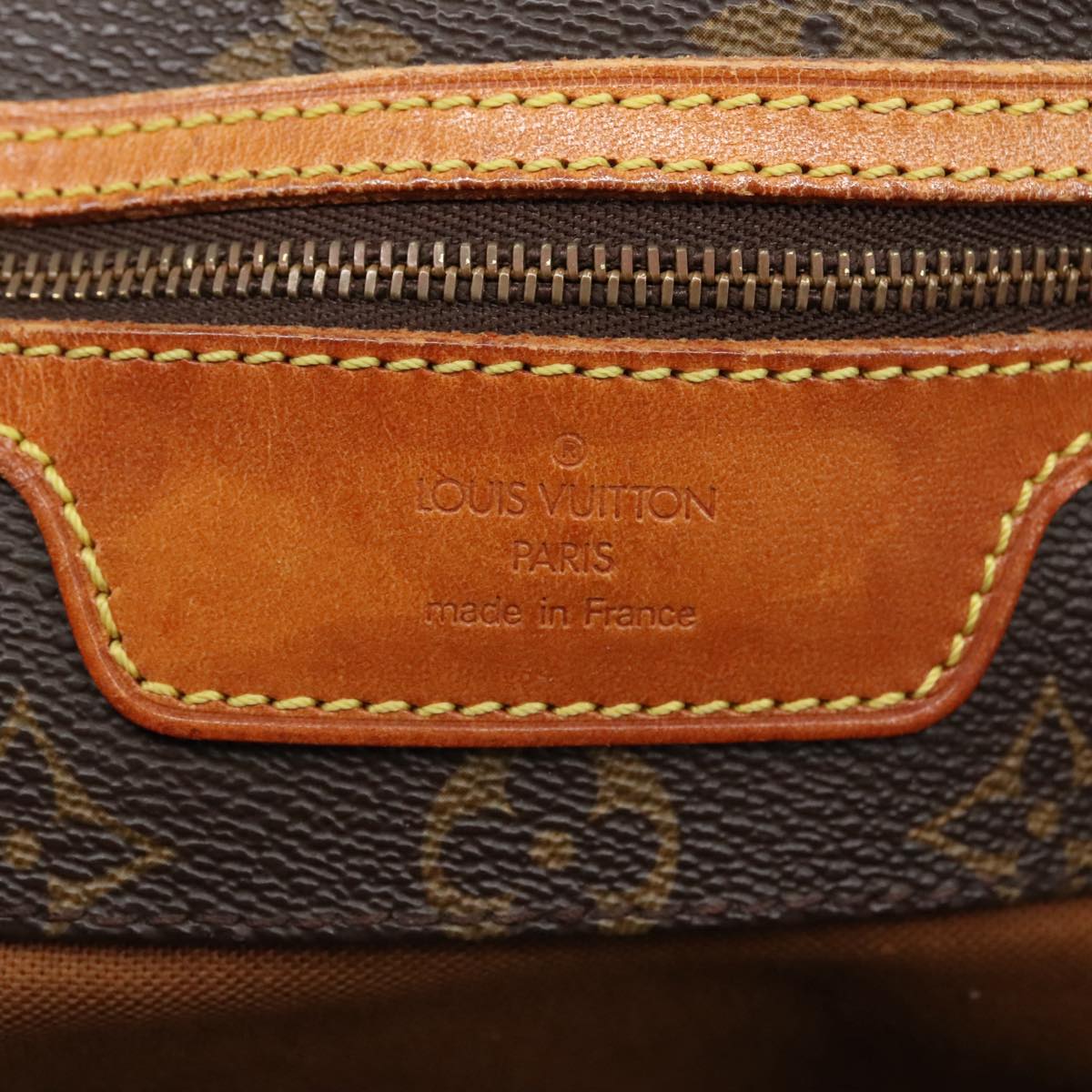 LOUIS VUITTON Monogram Sac Shopping Tote Bag M51108 LV 104277