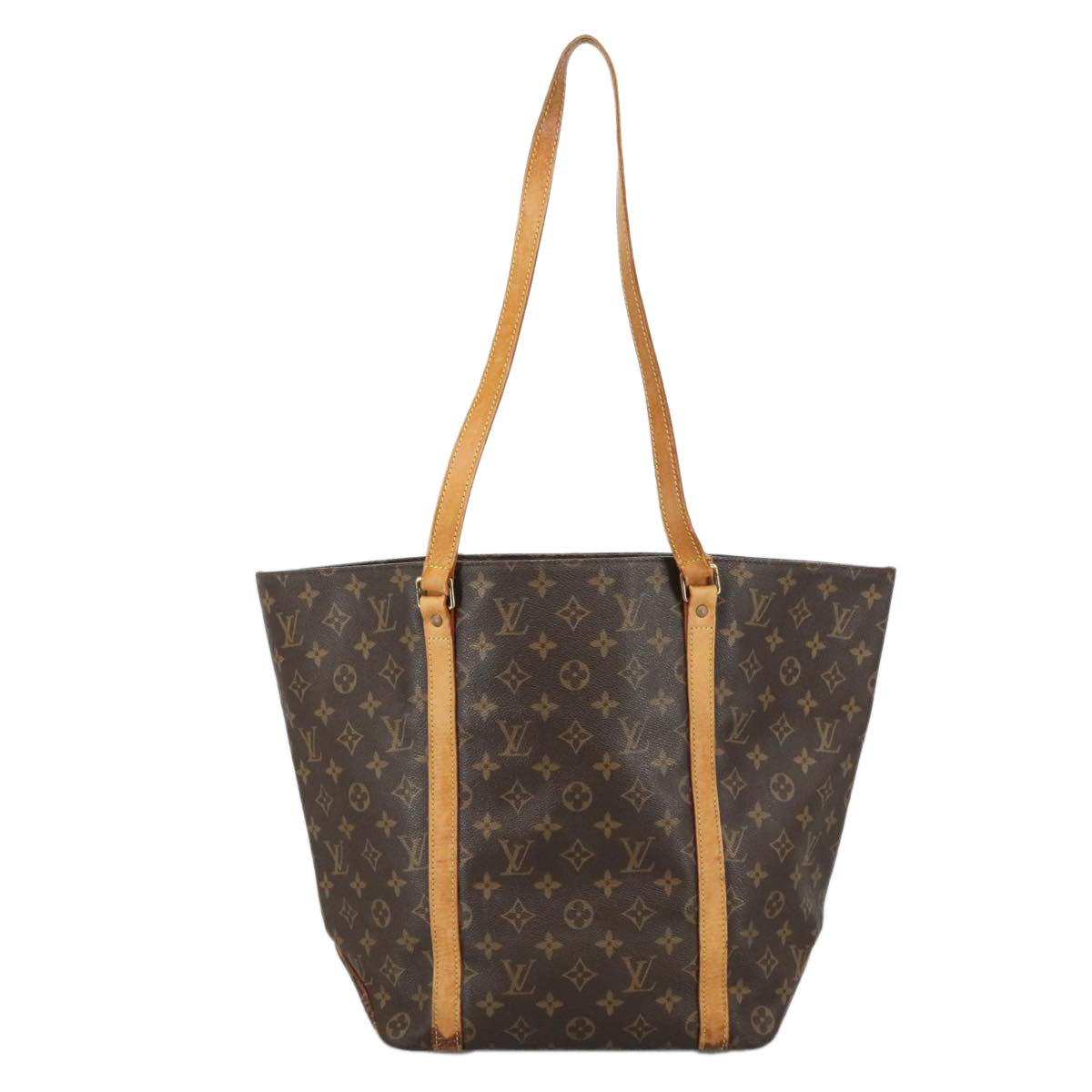 LOUIS VUITTON Monogram Sac Shopping Tote Bag M51108 LV 104277