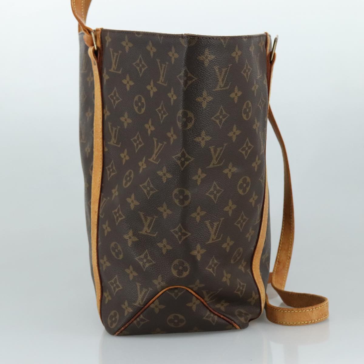 LOUIS VUITTON Monogram Sac Shopping Tote Bag M51108 LV 104277