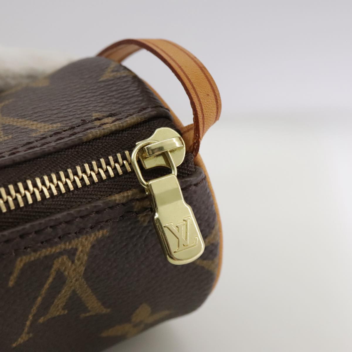 LOUIS VUITTON Monogram Papillon Pouch LV 104278