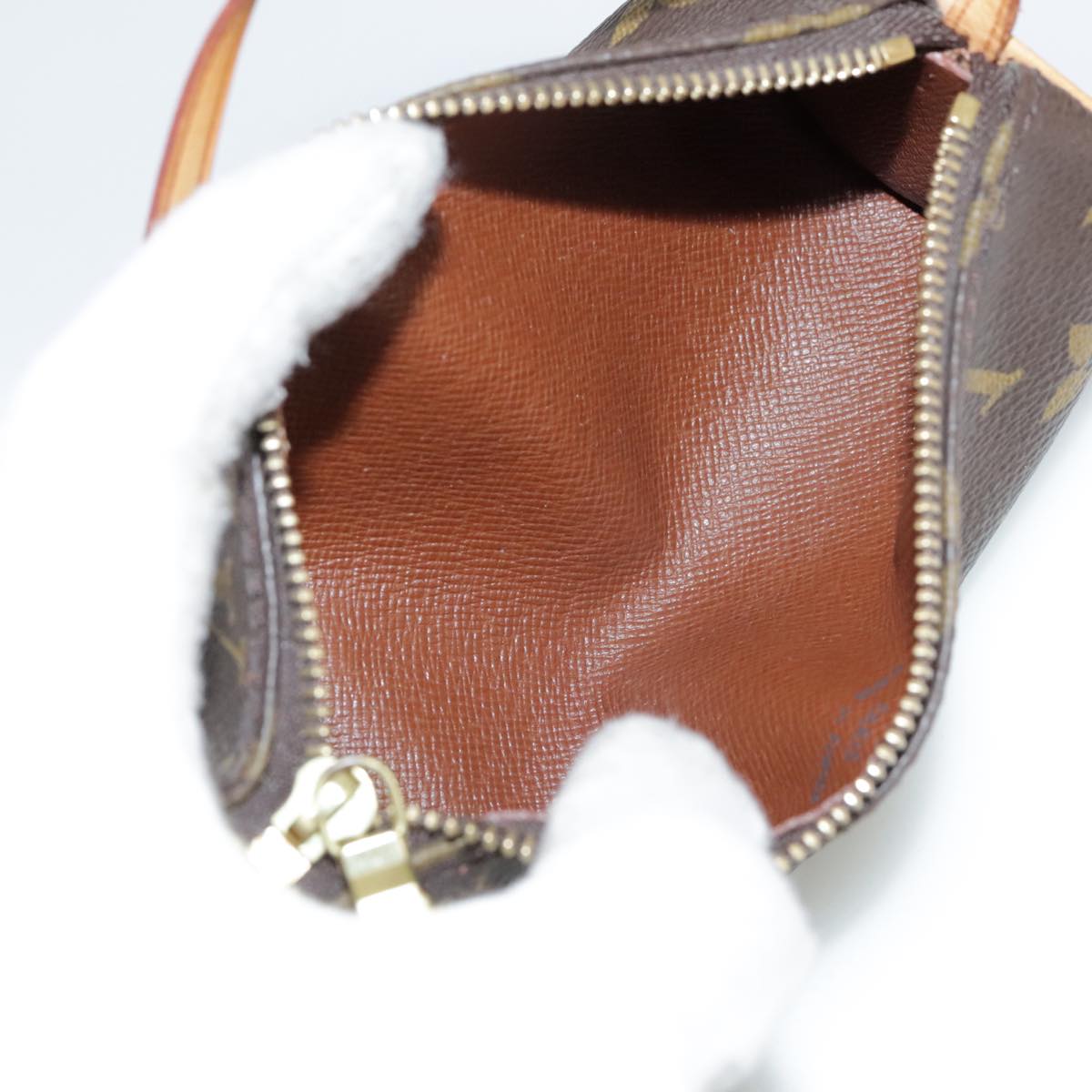 LOUIS VUITTON Monogram Papillon Pouch LV 104278
