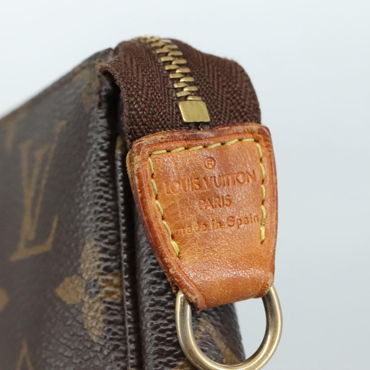 LOUIS VUITTON Monogram Pochette Accessoires Pouch M51980 LV 104279