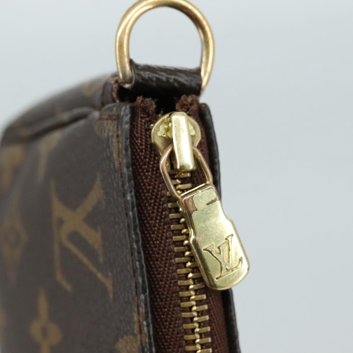 LOUIS VUITTON Monogram Pochette Accessoires Pouch M51980 LV 104279