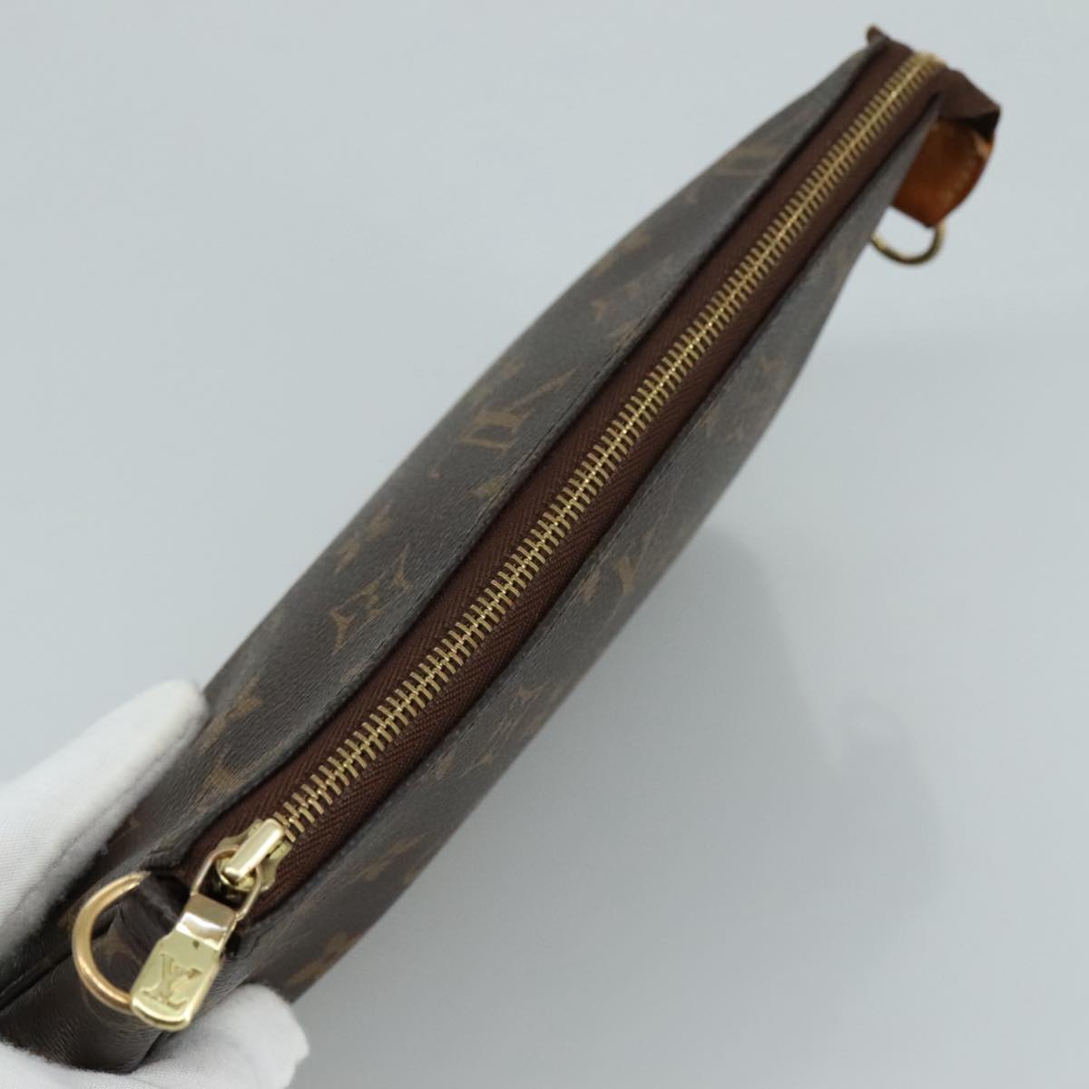 LOUIS VUITTON Monogram Pochette Accessoires Pouch M51980 LV 104279