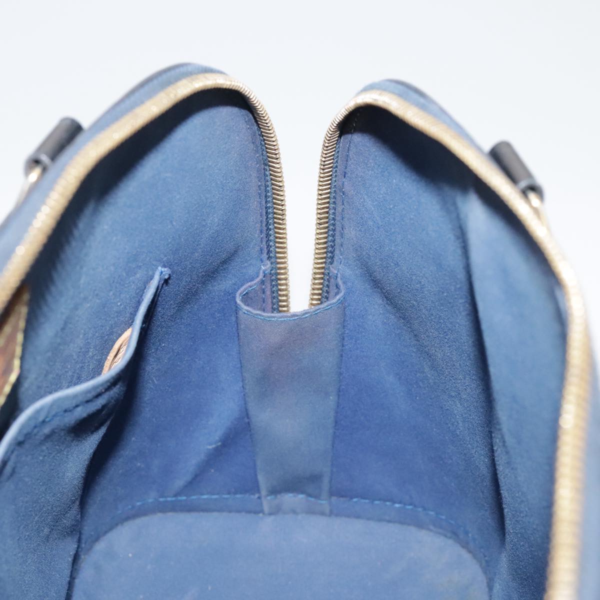 LOUIS VUITTON Monogram Vernis Alma PM Hand Bag Grand blue M90053 LV 104290