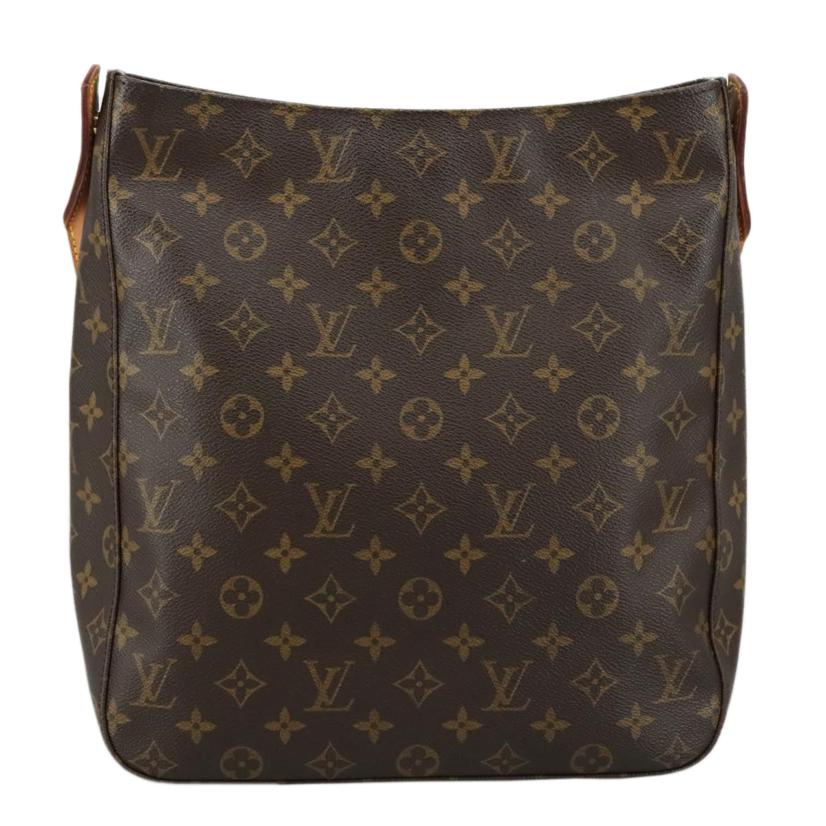 LOUIS VUITTON Monogram Looping GM Shoulder Bag M51145 LV 104300
