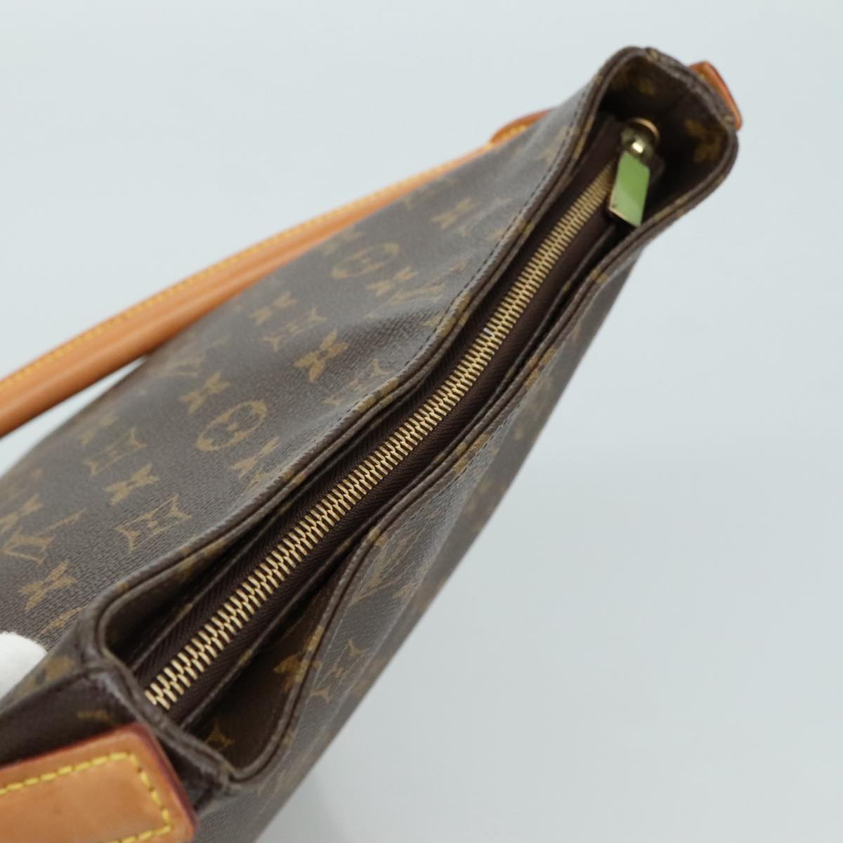 LOUIS VUITTON Monogram Looping GM Shoulder Bag M51145 LV 104300