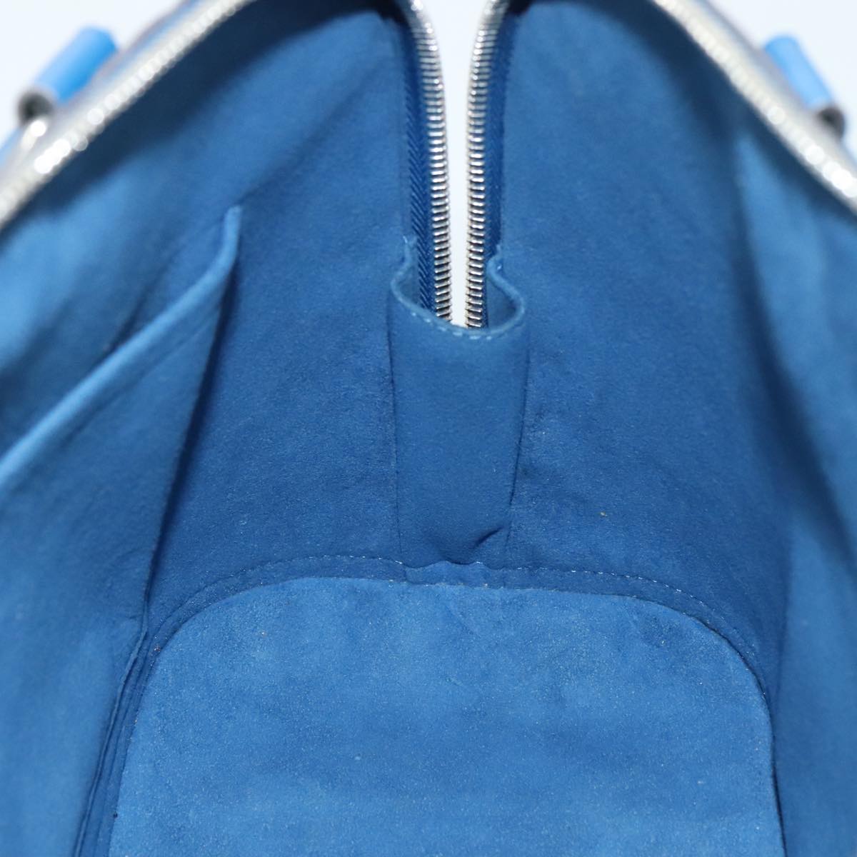 LOUIS VUITTON Epi Alma PM Hand Bag Blue Cyan M40624 LV 104323