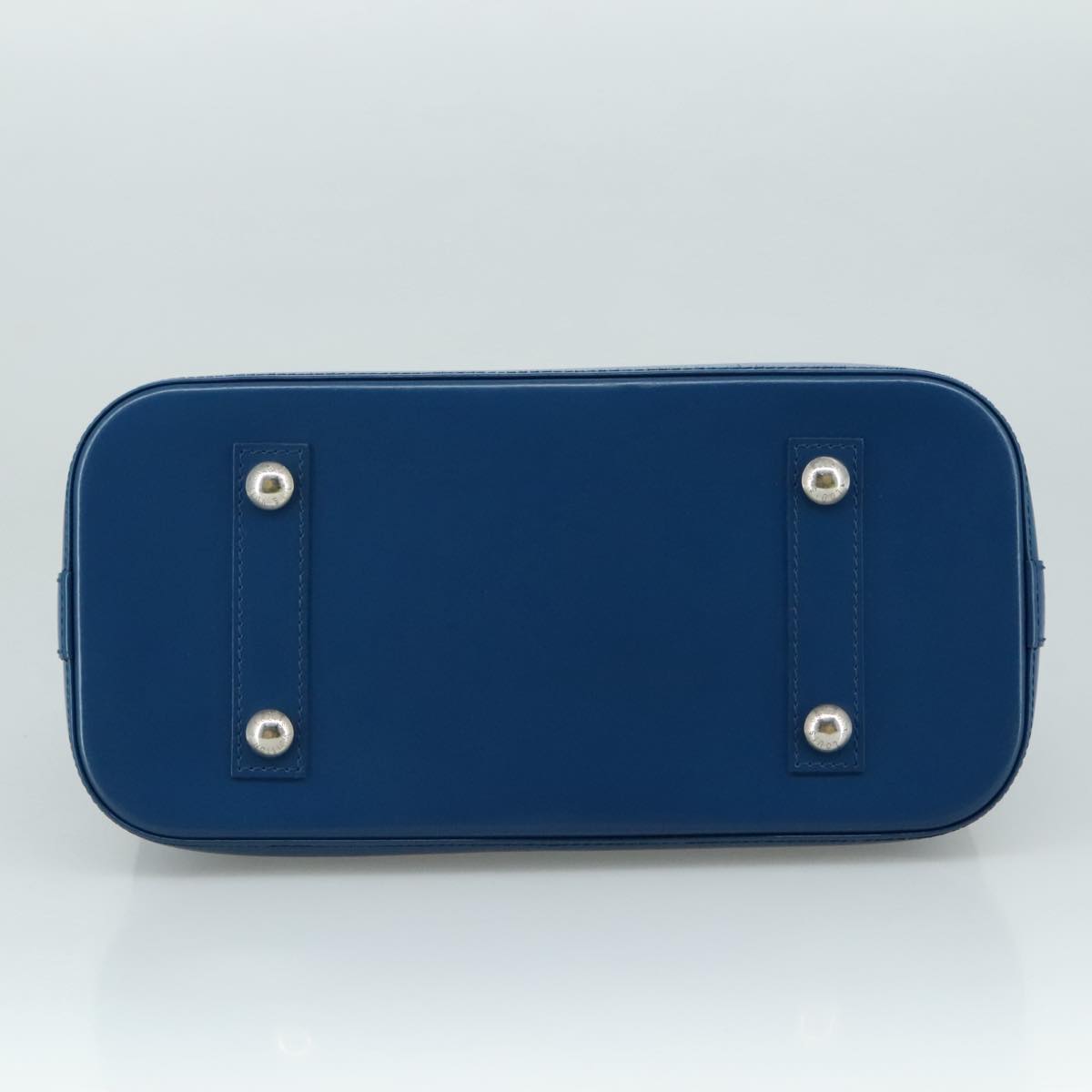 LOUIS VUITTON Epi Alma PM Hand Bag Blue Cyan M40624 LV 104323