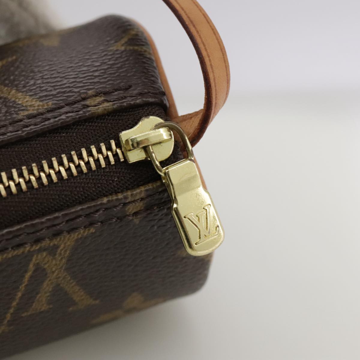 LOUIS VUITTON Monogram Papillon Pouch LV 104329