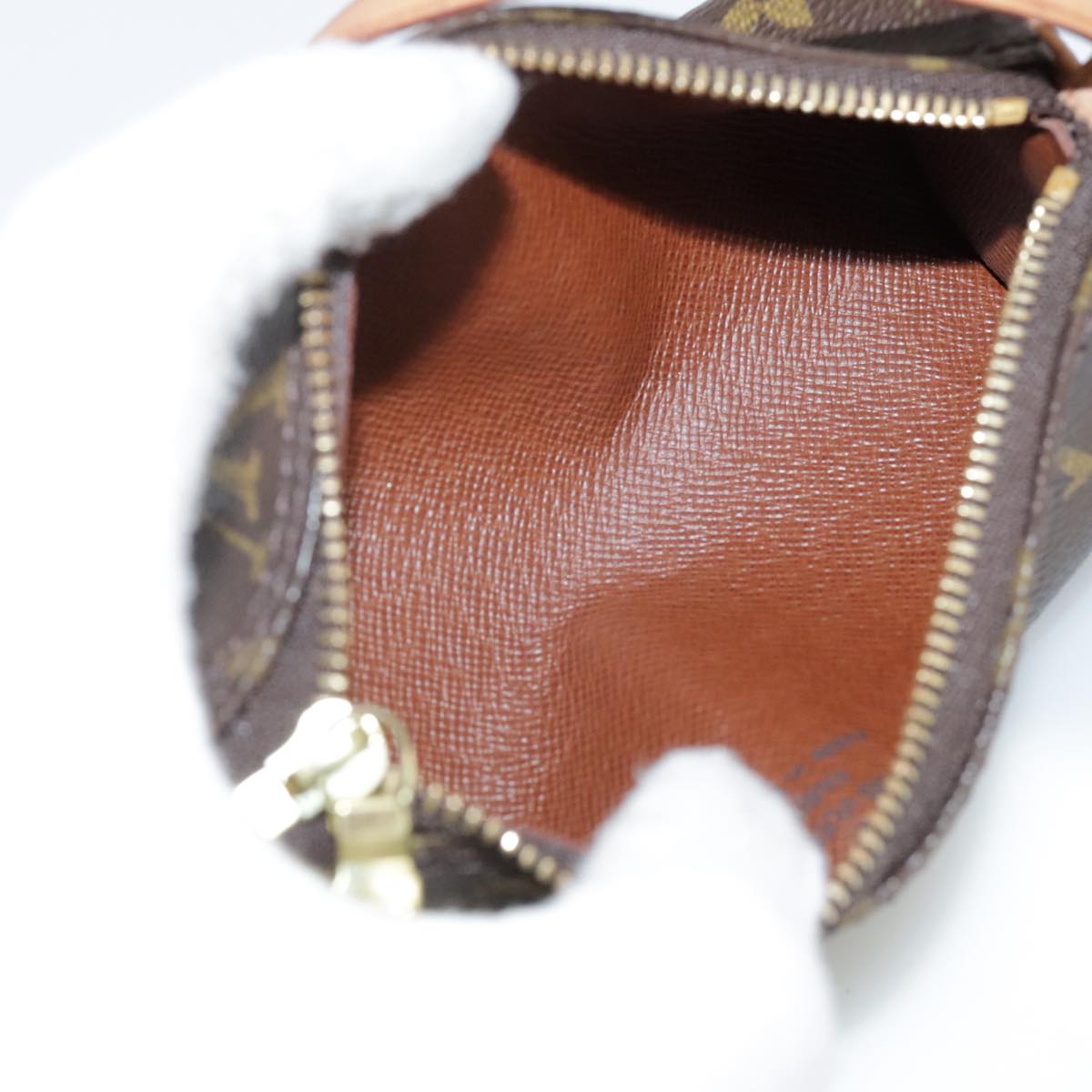 LOUIS VUITTON Monogram Papillon Pouch LV 104329