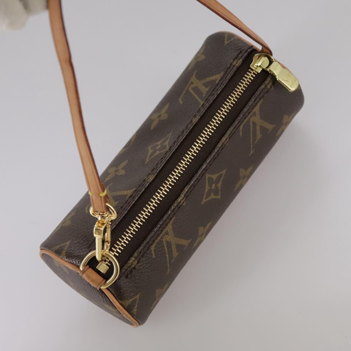 LOUIS VUITTON Monogram Papillon Pouch LV 104329