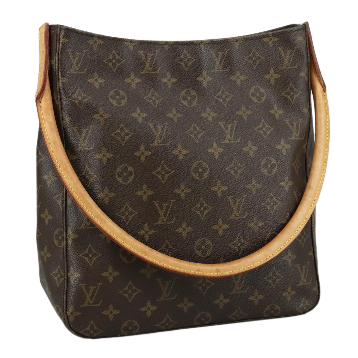 LOUIS VUITTON Monogram Looping GM Shoulder Bag M51145 LV 104333
