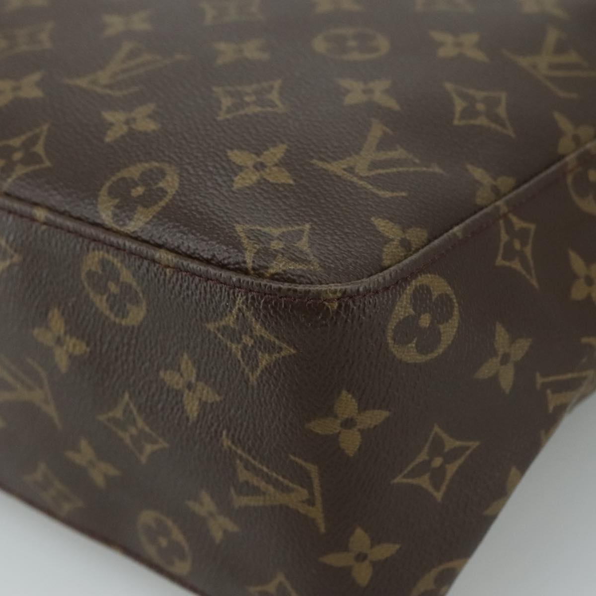 LOUIS VUITTON Monogram Looping GM Shoulder Bag M51145 LV 104333