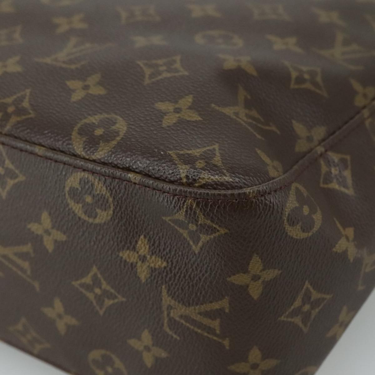 LOUIS VUITTON Monogram Looping GM Shoulder Bag M51145 LV 104333
