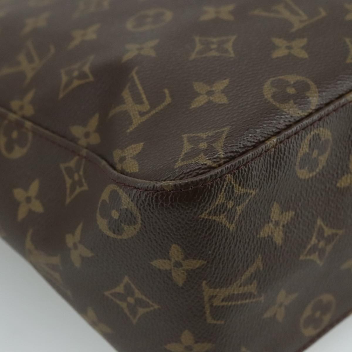 LOUIS VUITTON Monogram Looping GM Shoulder Bag M51145 LV 104333
