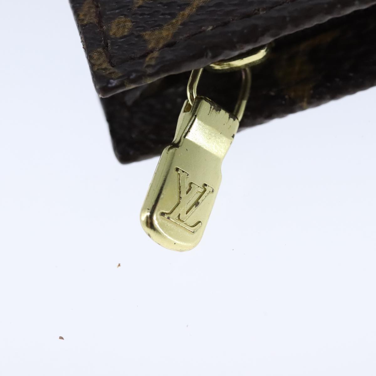 LOUIS VUITTON Monogram Bucket PM Accessory Pouch LV 104342