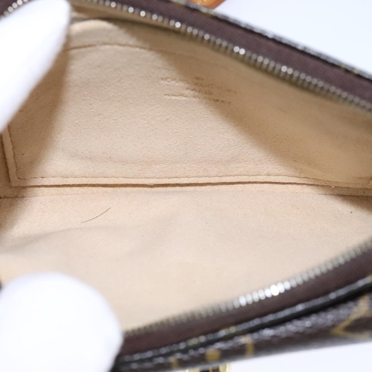 LOUIS VUITTON Monogram Pochette Tikal Pouch M60019 LV 104345