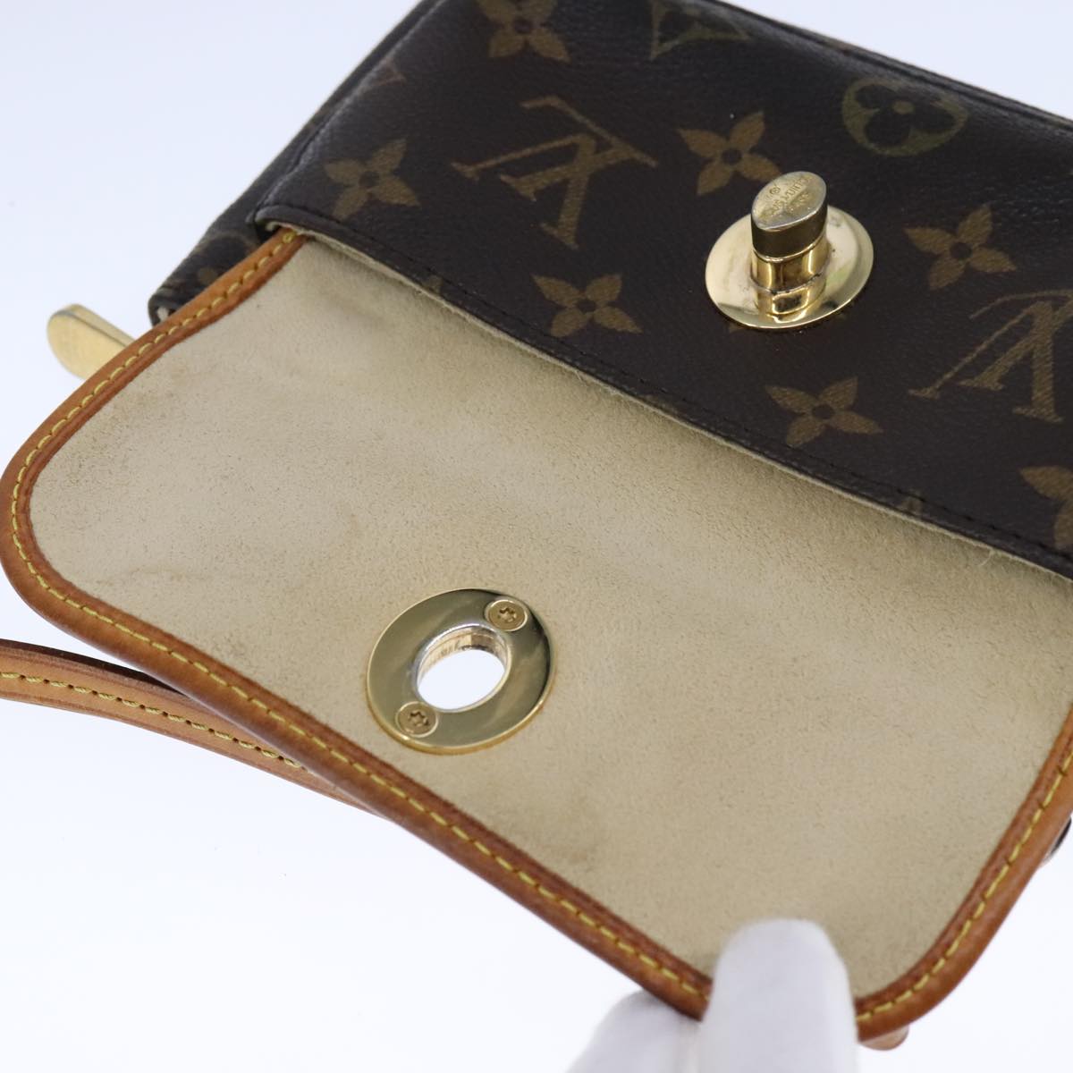 LOUIS VUITTON Monogram Pochette Tikal Pouch M60019 LV 104345