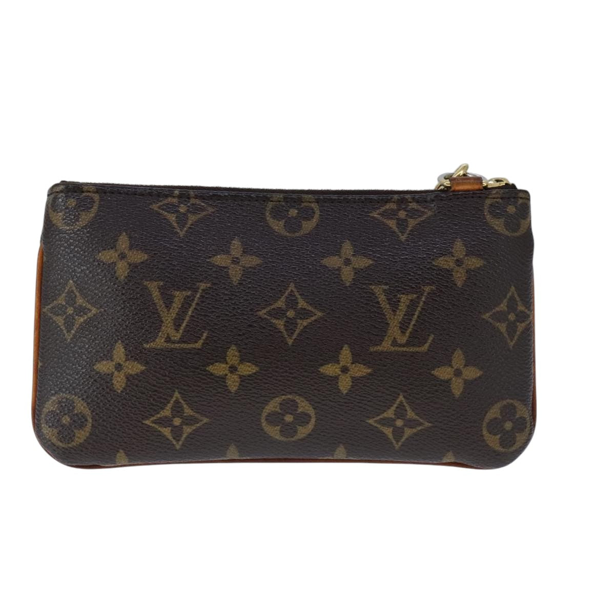 LOUIS VUITTON Monogram Pochette Tikal Pouch M60019 LV 104345