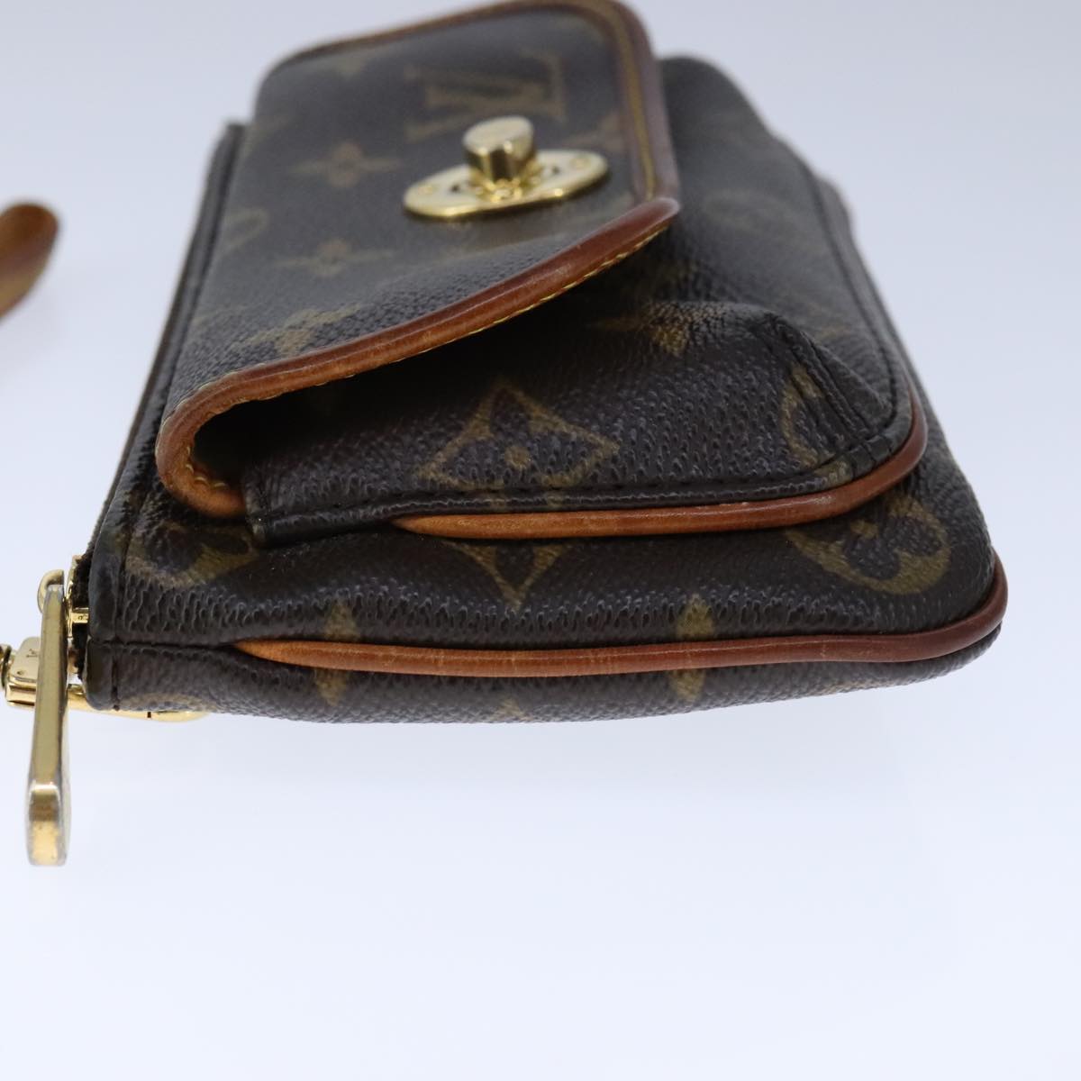 LOUIS VUITTON Monogram Pochette Tikal Pouch M60019 LV 104345