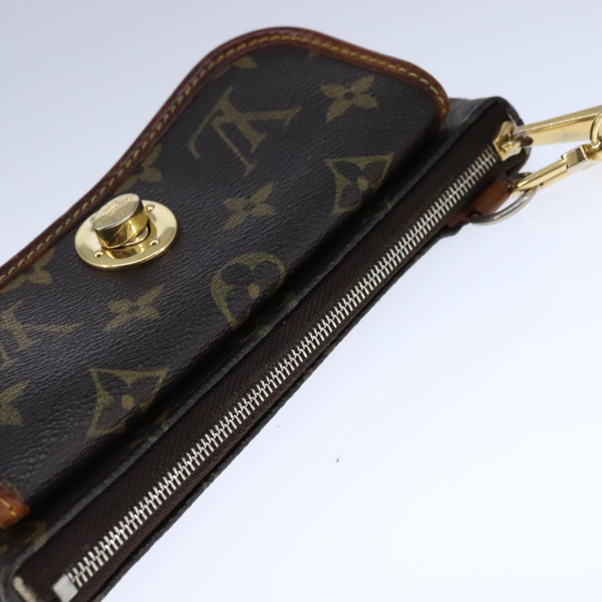 LOUIS VUITTON Monogram Pochette Tikal Pouch M60019 LV 104345