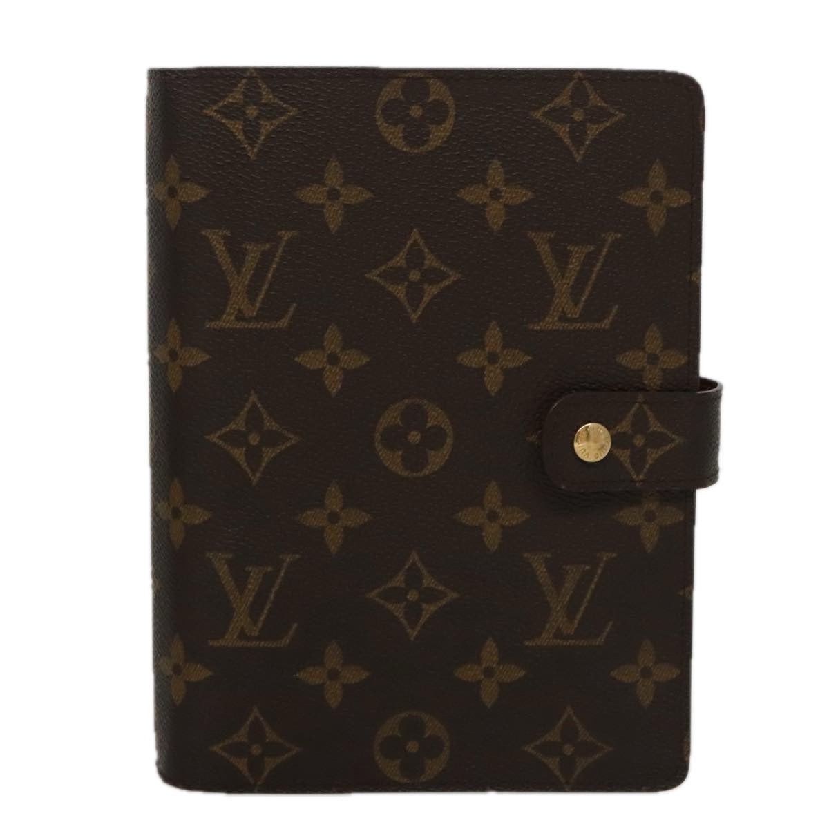 LOUIS VUITTON Monogram Agenda MM Day Planner Cover R20105 LV 104348