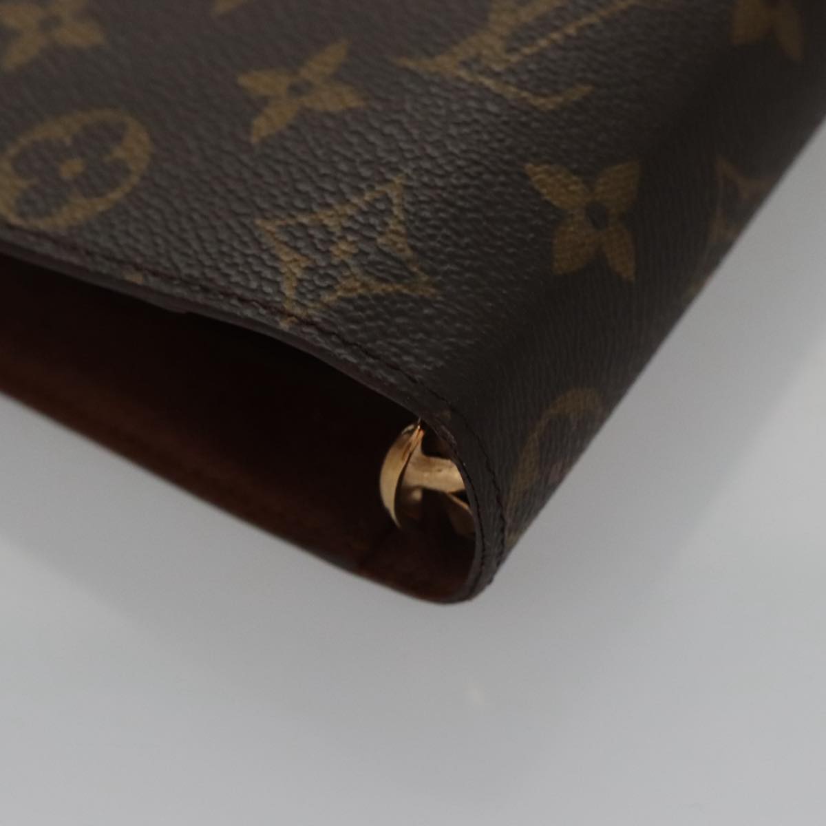 LOUIS VUITTON Monogram Agenda MM Day Planner Cover R20105 LV 104348