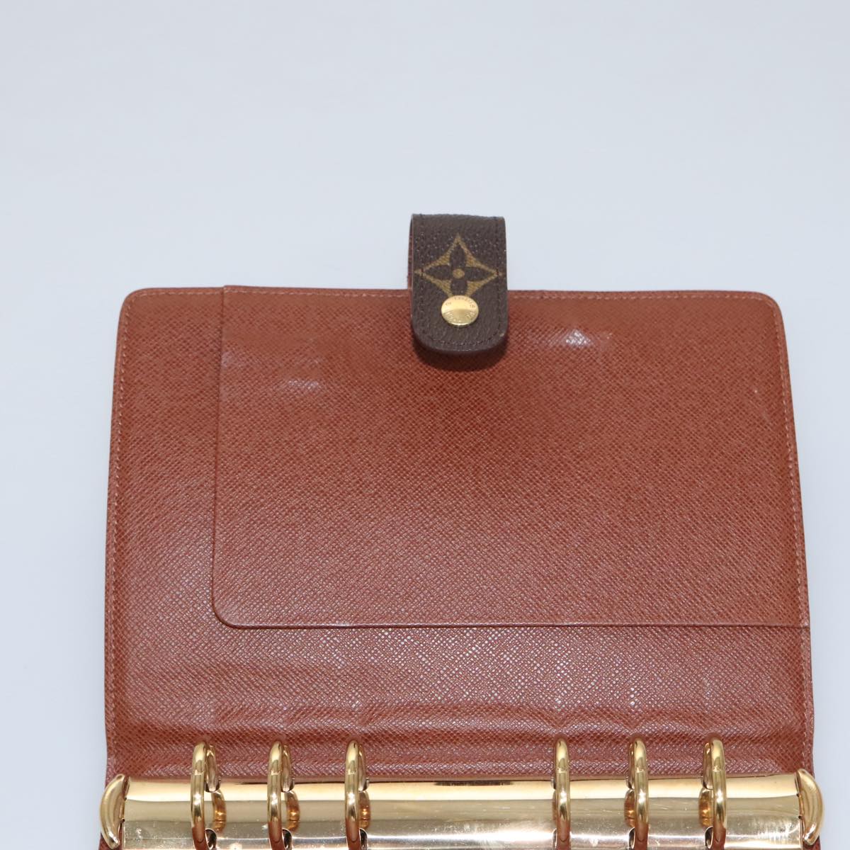 LOUIS VUITTON Monogram Agenda MM Day Planner Cover R20105 LV 104348