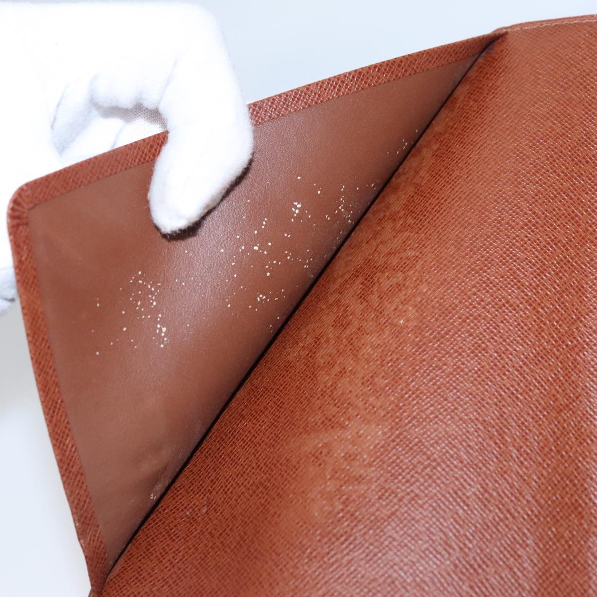 LOUIS VUITTON Monogram Agenda MM Day Planner Cover R20105 LV 104348
