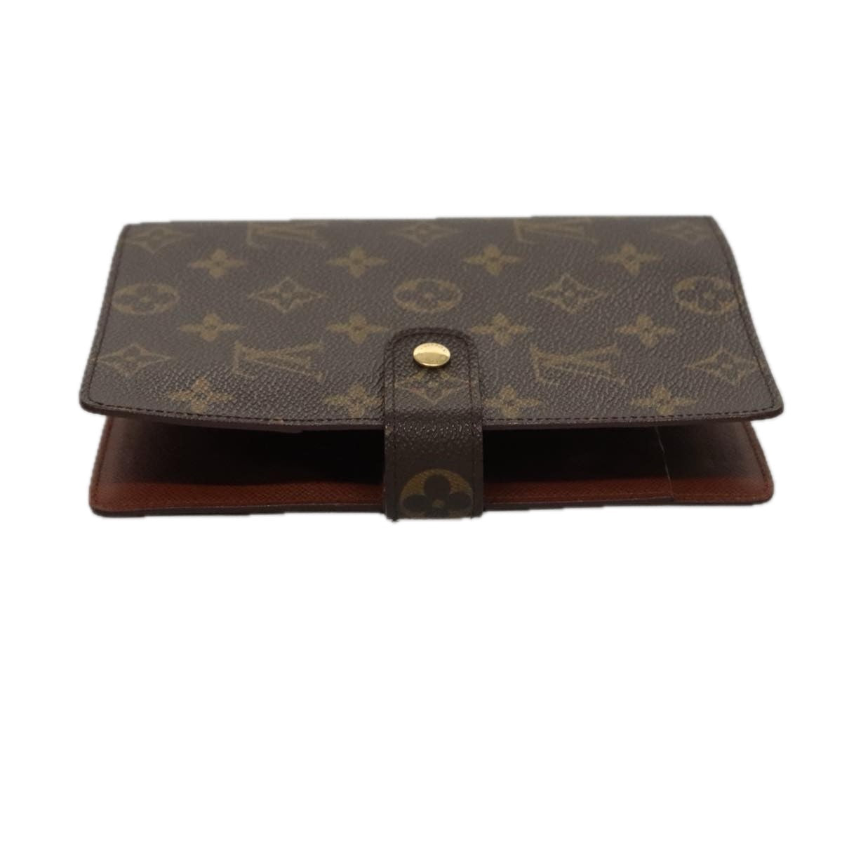LOUIS VUITTON Monogram Agenda MM Day Planner Cover R20105 LV 104348