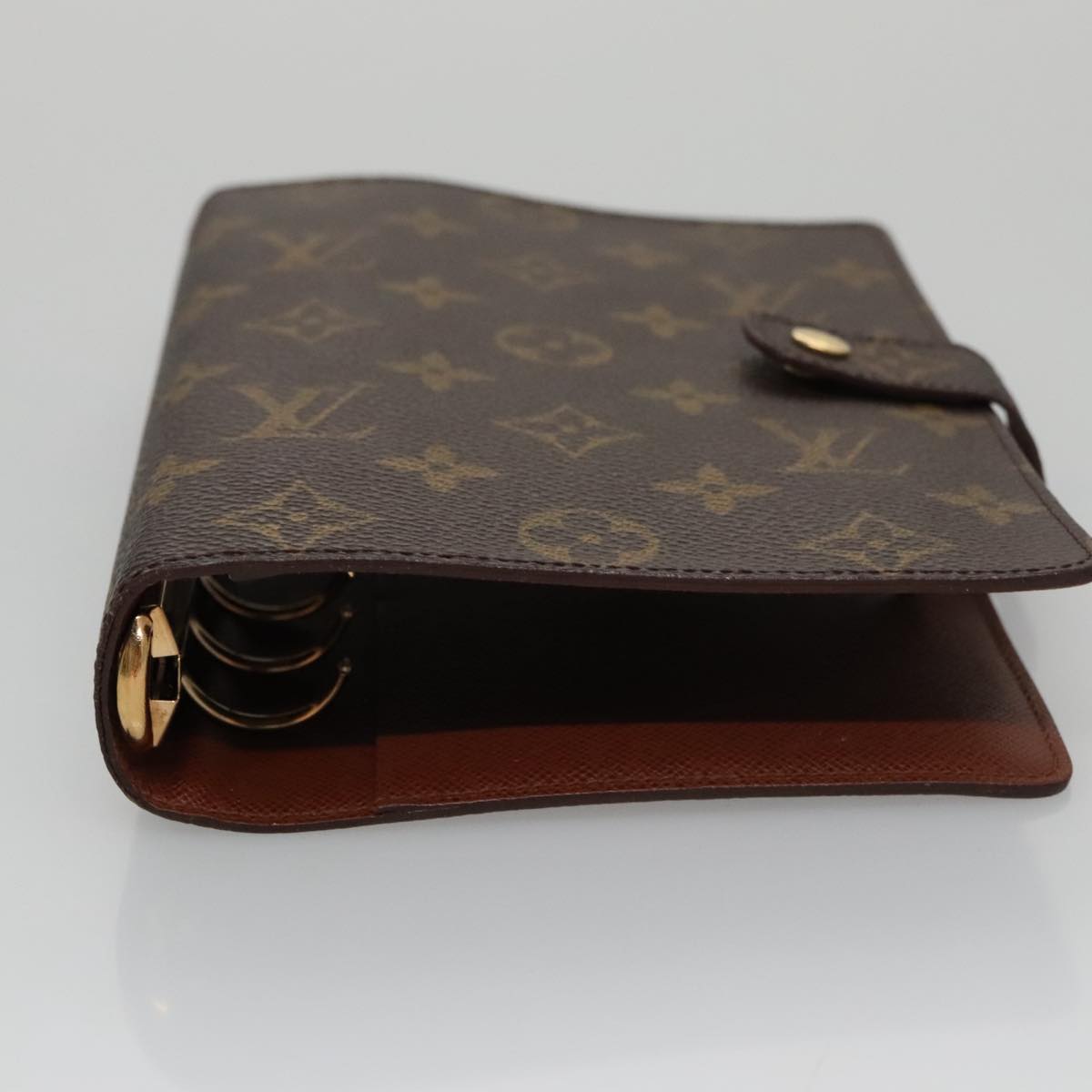 LOUIS VUITTON Monogram Agenda MM Day Planner Cover R20105 LV 104348