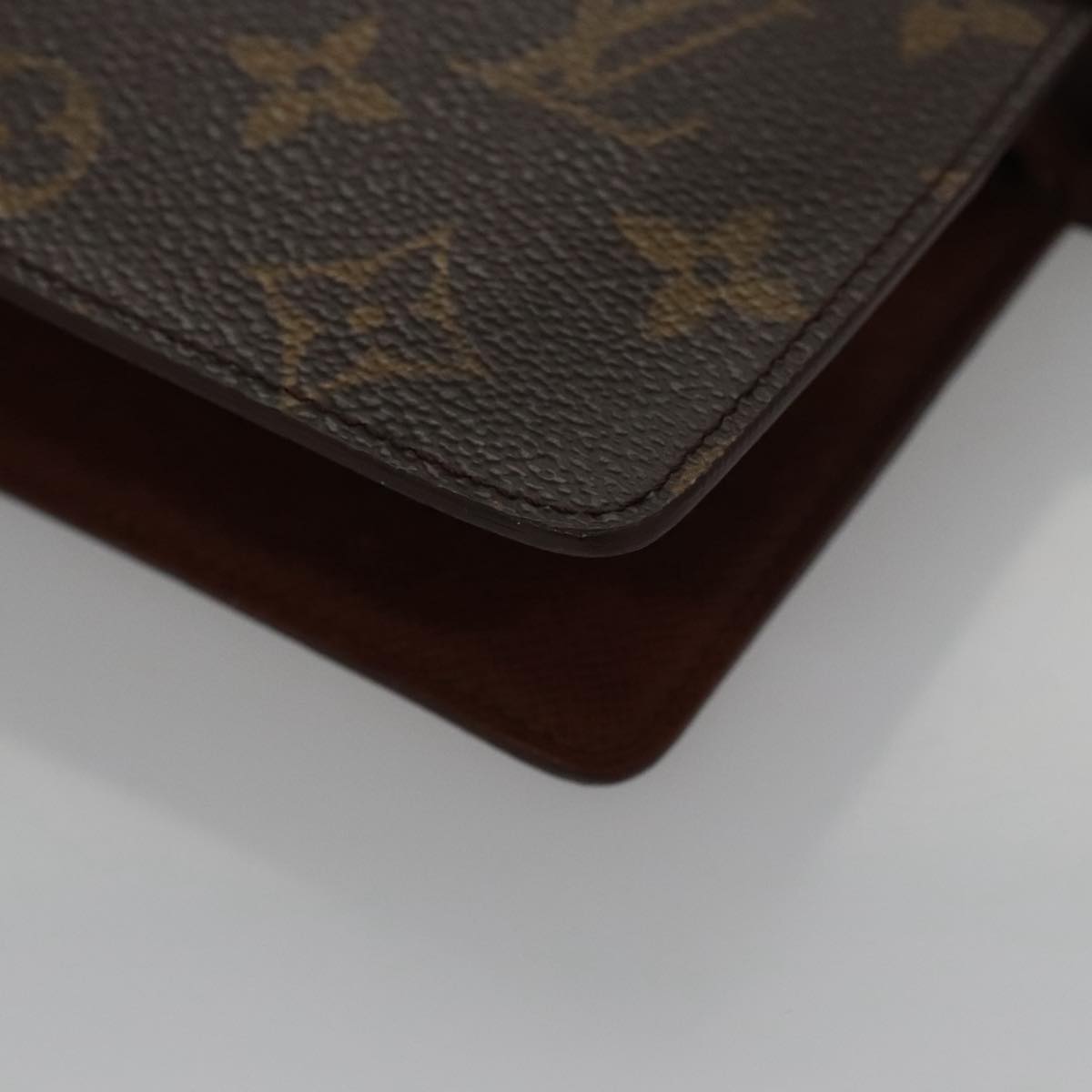 LOUIS VUITTON Monogram Agenda MM Day Planner Cover R20105 LV 104348