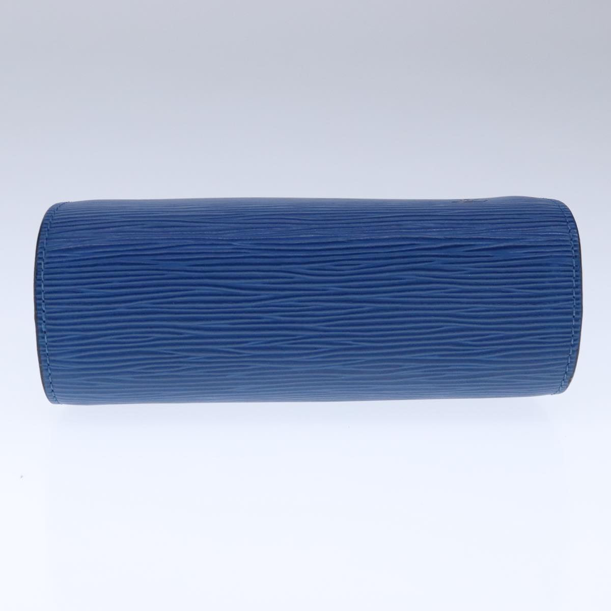 LOUIS VUITTON Epi Dauphine PM Pouch Blue M48445 LV 104349