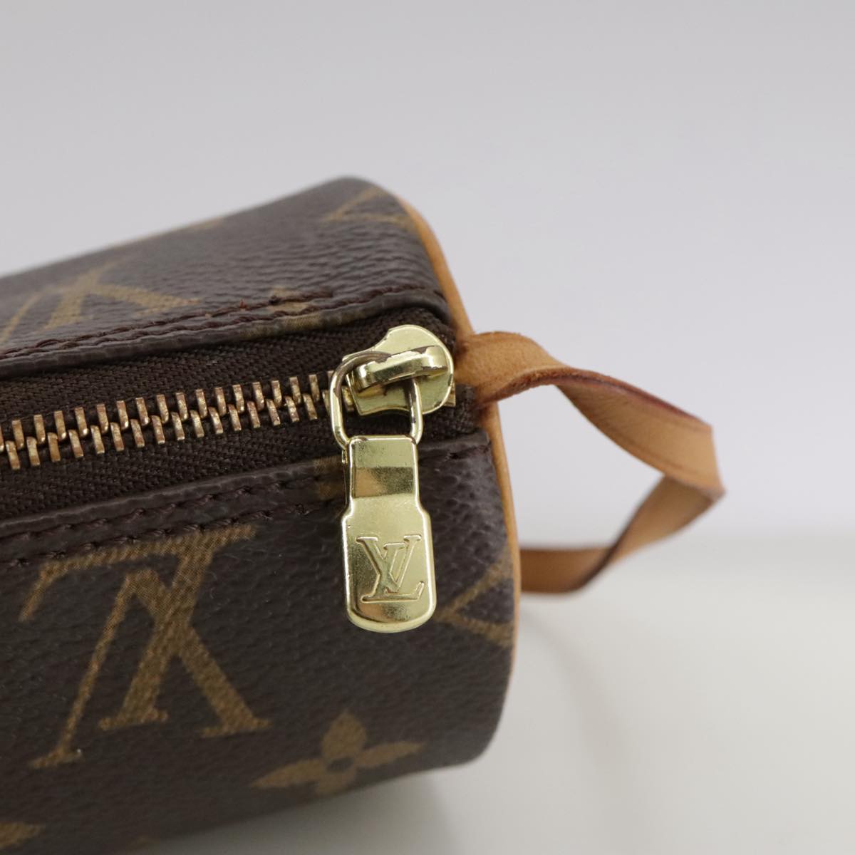 LOUIS VUITTON Monogram Papillon Pouch LV 104353